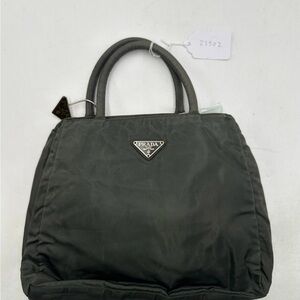 Prada Nylon Tote Bag - Khaki